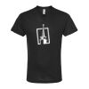 Unisex Poly-Rich V-Neck T-Shirt Thumbnail