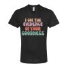 Unisex Poly-Rich V-Neck T-Shirt Thumbnail