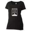 Women's Poly-Rich Scoop Neck T-Shirt Thumbnail