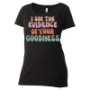 Women's Poly-Rich Scoop Neck T-Shirt Thumbnail