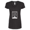 Women's Poly-Rich V-Neck T-Shirt Thumbnail