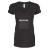 Women's Poly-Rich V-Neck T-Shirt Thumbnail