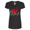 Women's Poly-Rich V-Neck T-Shirt Thumbnail