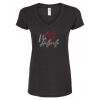 Women's Poly-Rich V-Neck T-Shirt Thumbnail